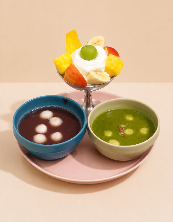 くだものぜんざい