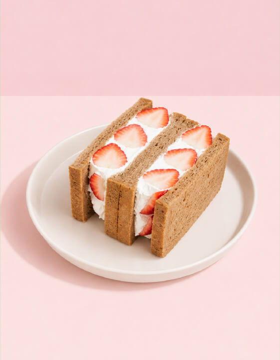 いちごサンド
