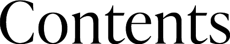 Contents